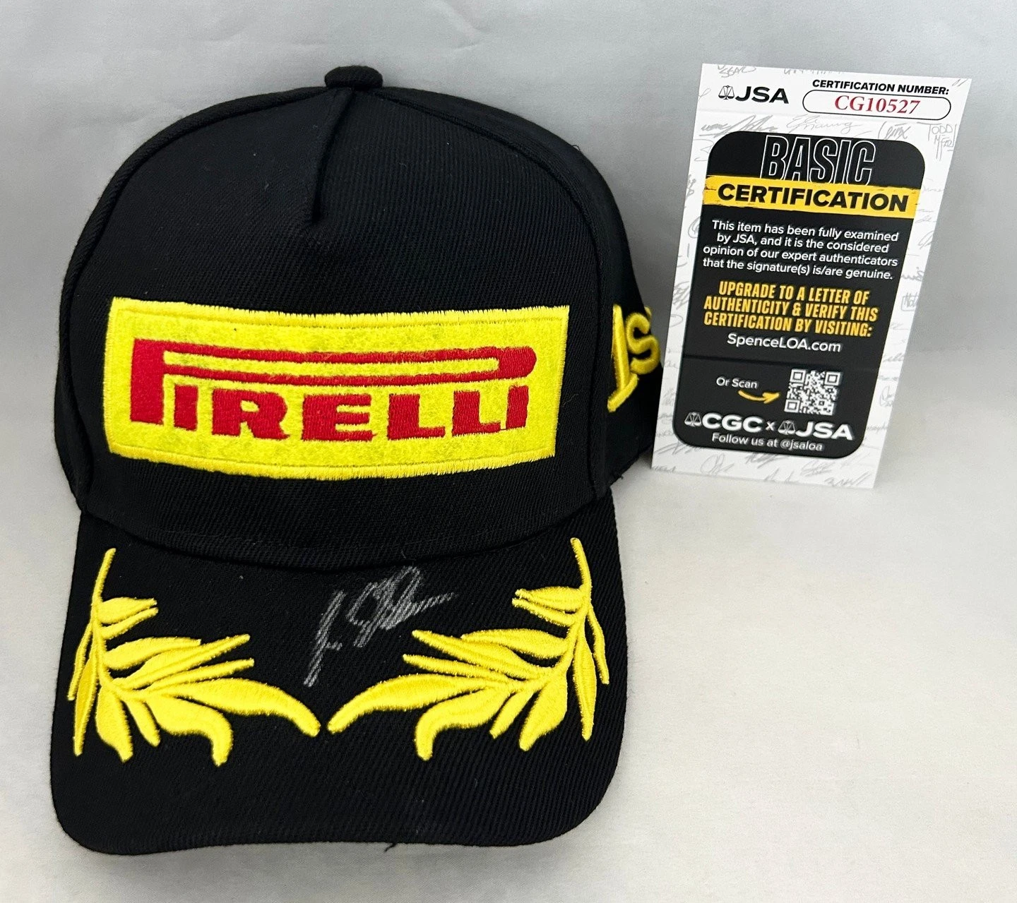 Mick Schumacher Signed Hat Mercedes Pirelli F1 Formula 1 JSA 1 COA