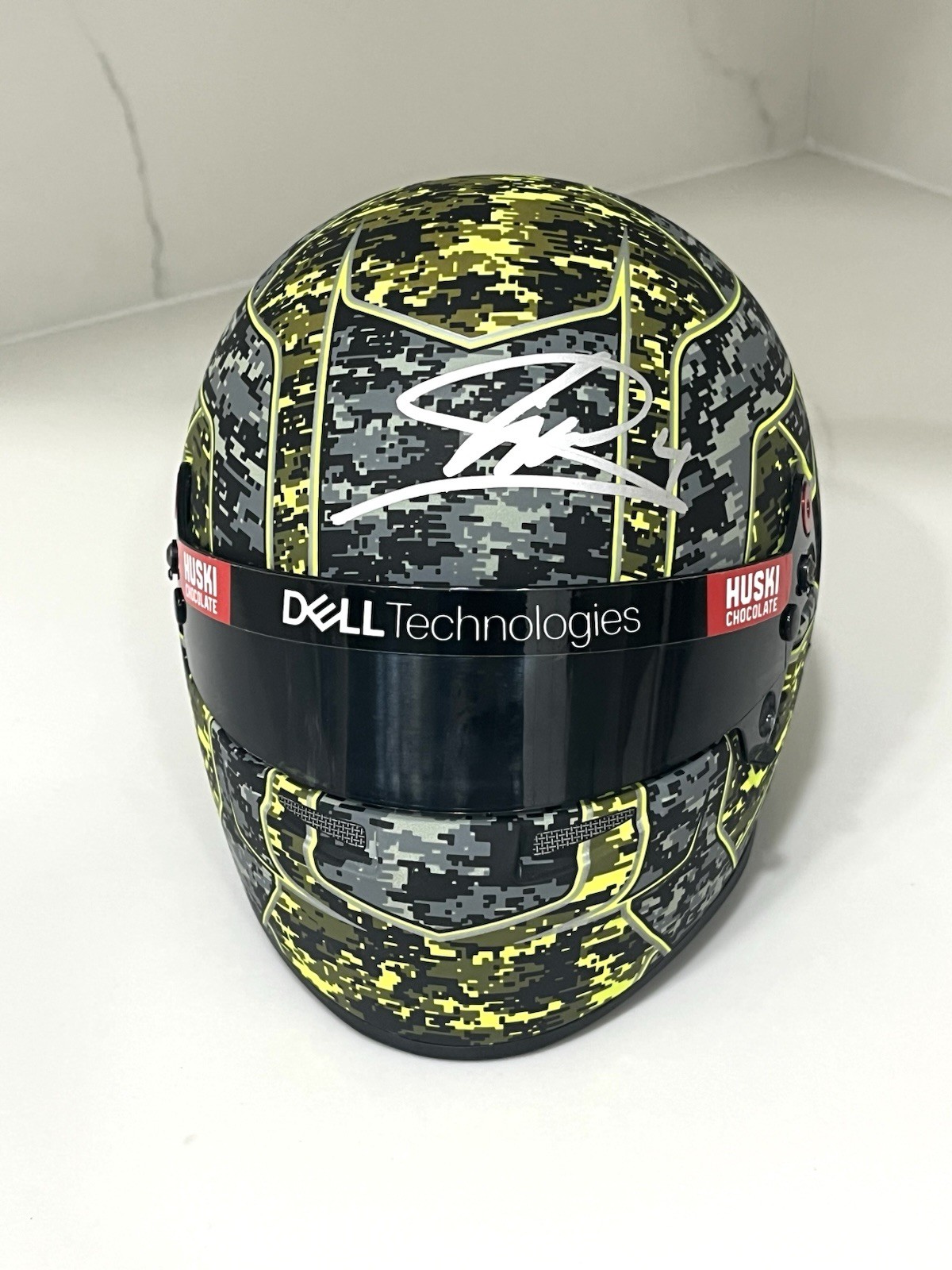 Lando Norris Hand Signed 1:2 Size Authentic Mini Helmet F1 Beckett BAS #1