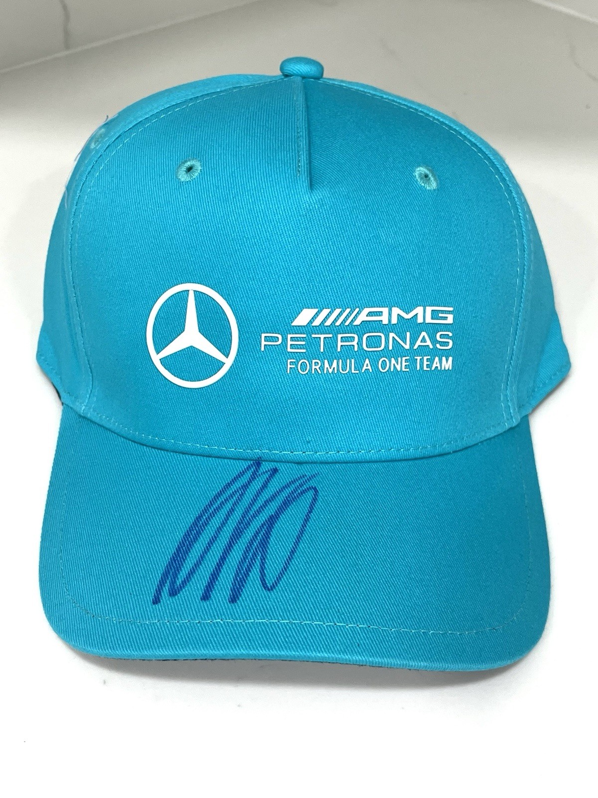 Kimi Antonelli Hand Signed Mercedes Hat F1 Beckett BAS #2