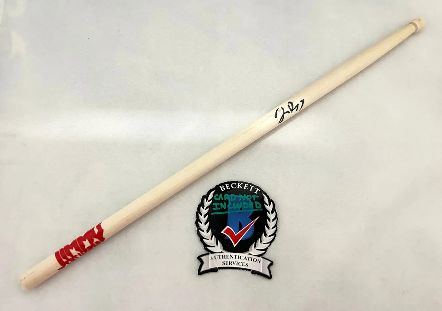 ZACH LIND SIGNED DRUMSTICK JIMMY EAT WORLD BECKETT BAS COA COLLECTIBLE MEMORABILIA