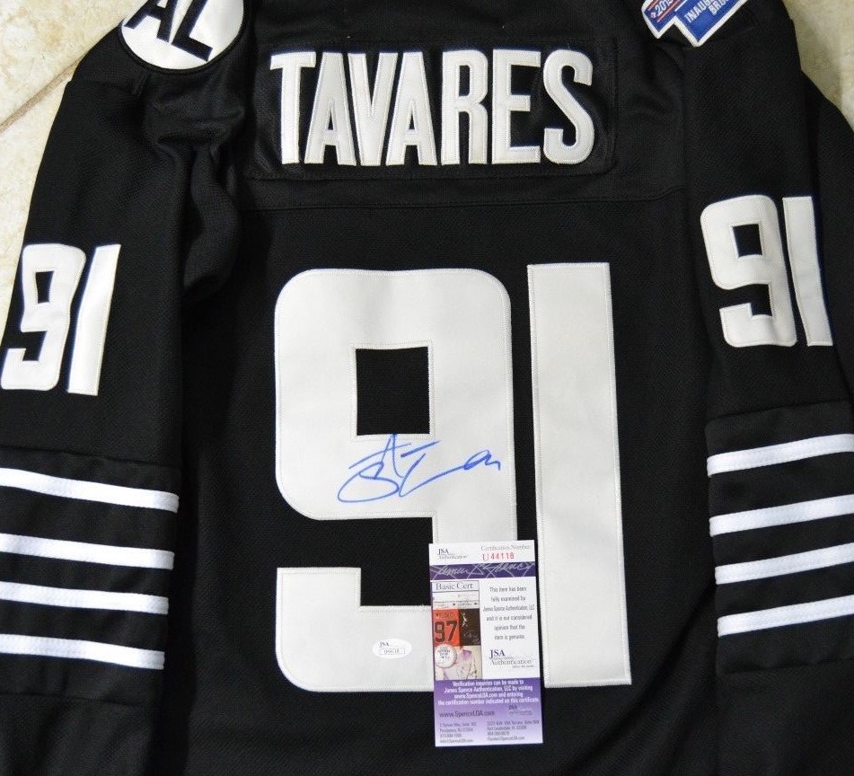 John Tavares Signed Jersey w/ JSA COA #U44118 New York Islanders 2015 3rd NY