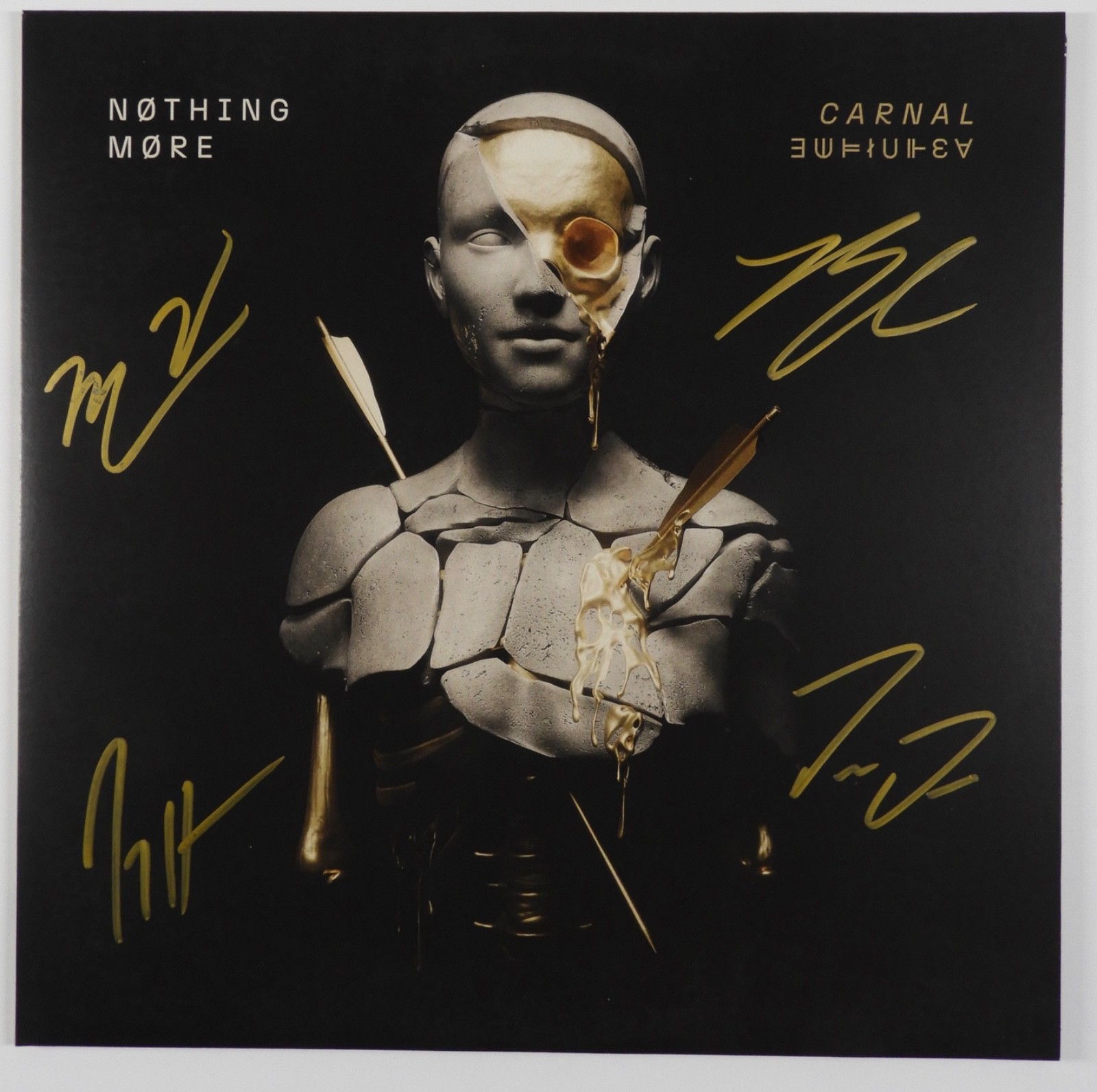 Nothing More Fully JSA Signed Autograph Record Album Vinyl Carnal