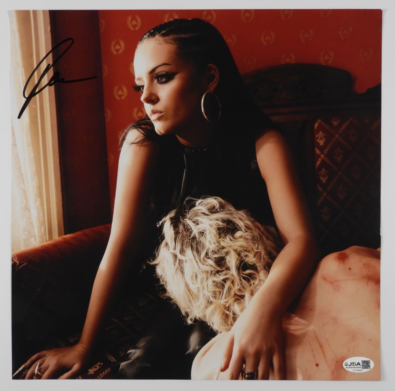 Jeesie Murph JSA Signed Autograph Record Album Insert That Ain't No Man