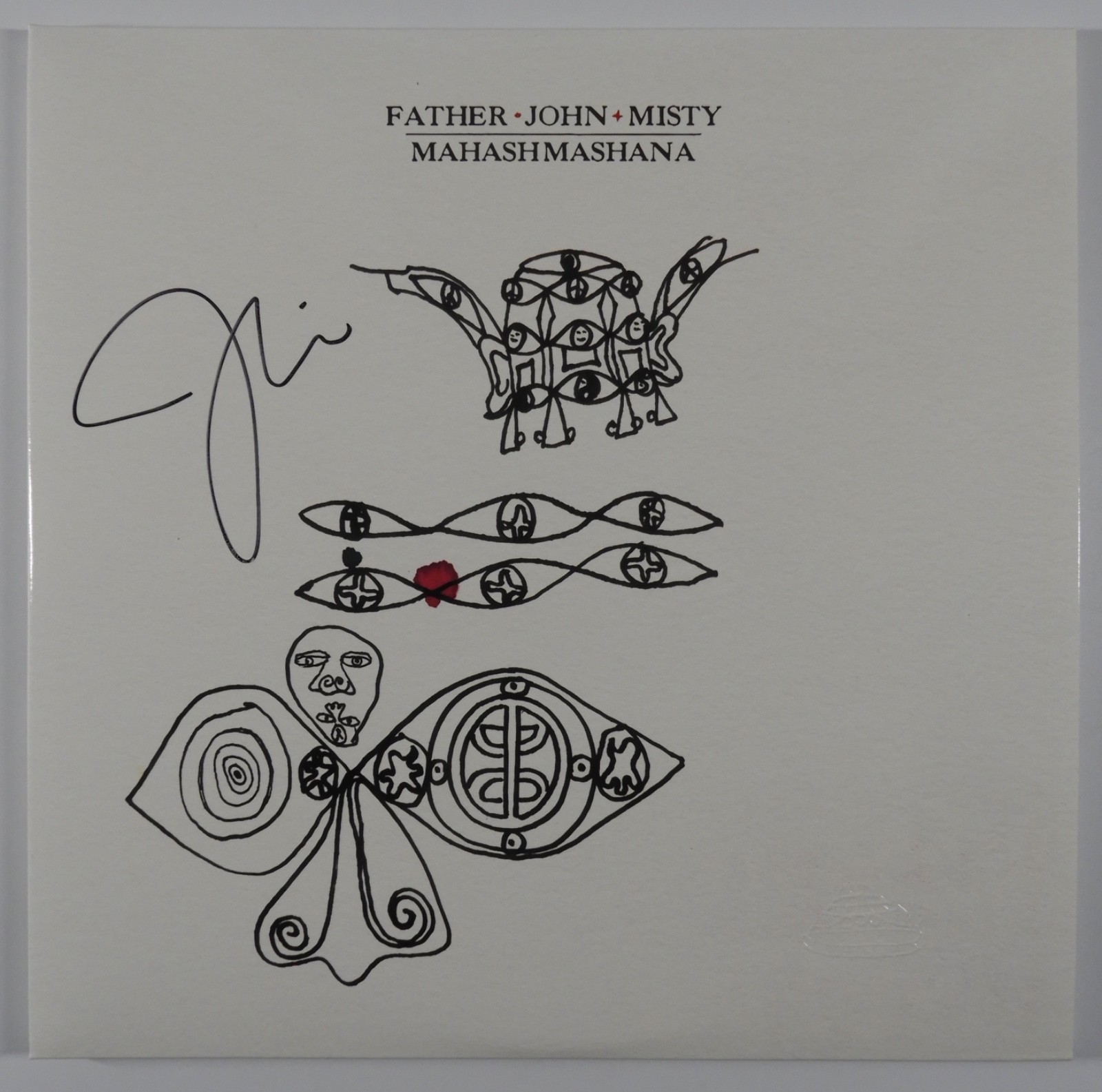 Father John Misty JSA Signed Autograph Record Album Mahashmashana