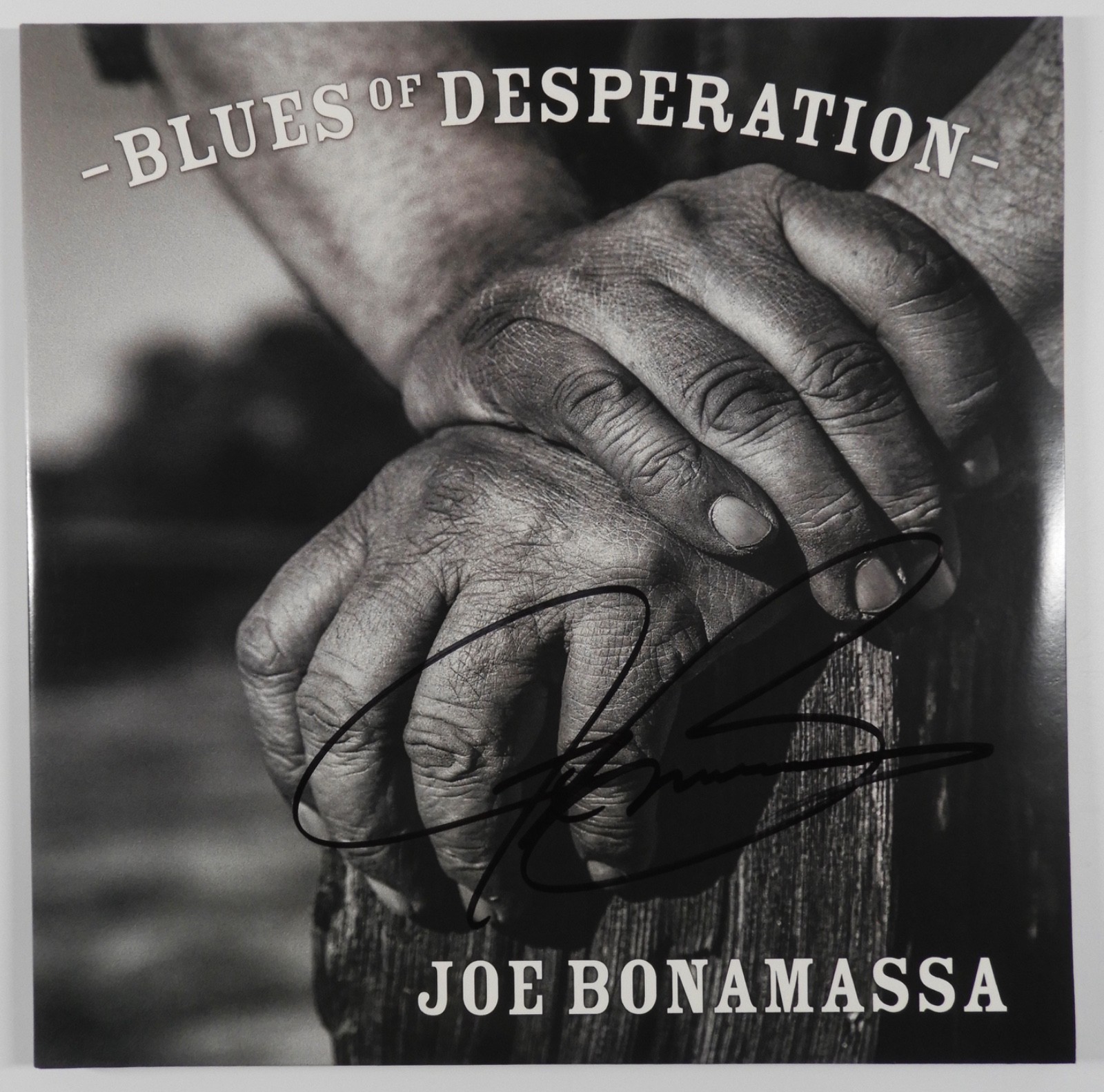 Joe Bonamassa JSA Signed Autograph Record Album Blues Of Desperation