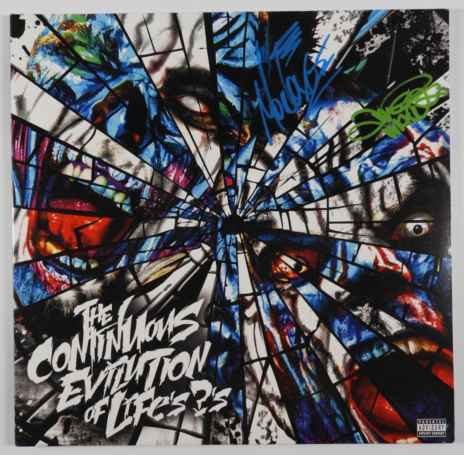 Twiztid JSA Signed Autograph Record Album The Continuous Evilution of Life's ?'s