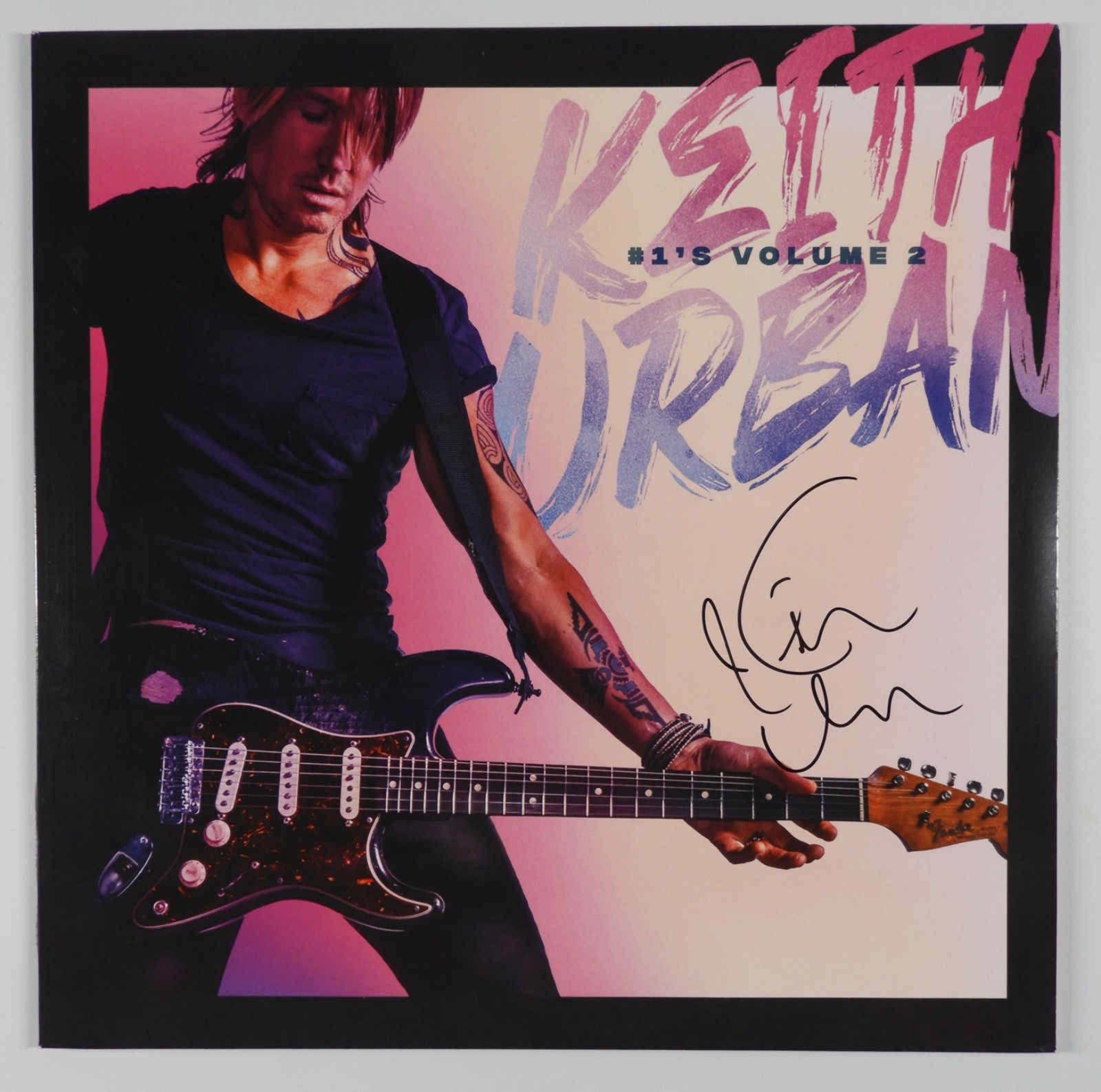 Keith Urban Signed Autograph Album JSA Record Vinyl 1#s Volume 2