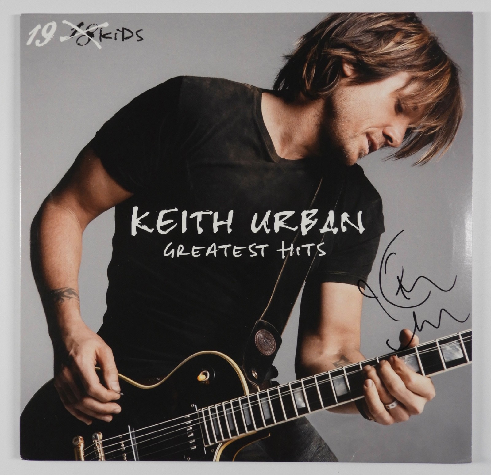 Keith Urban Signed Autograph Album JSA Record Vinyl Greatest Hits