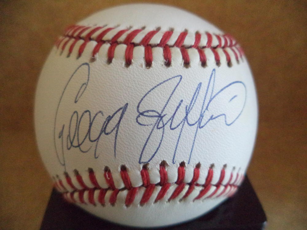 GREGG JEFFERIES CARDINALS/PHILLIES SIGNED AUTOGRAPHED N.L. BASEBALL W/COA
