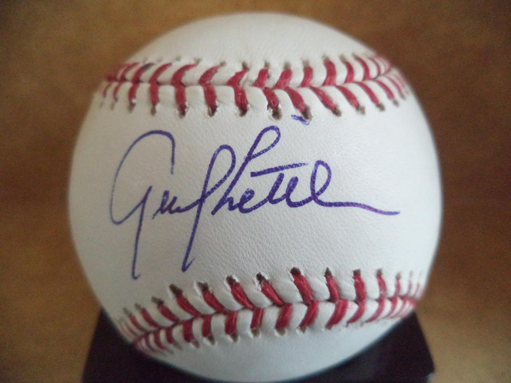 GRADY LITTLE MANAGER RED SOX DODGERS SIGNED AUTOGRAPH M.L. BASEBALL W/COA