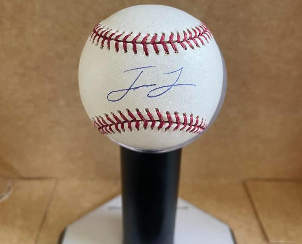 JASON LANE ASTROS/PADRES SIGNED AUTOGRAPHED M.L. BASEBALL BECKETT AUTH