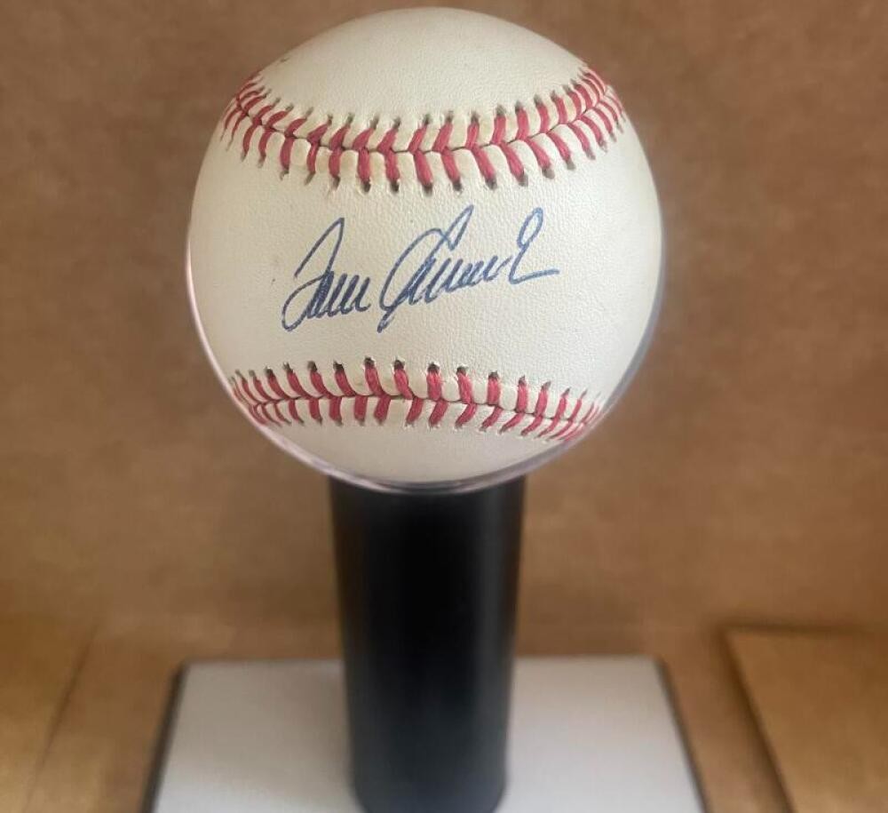 TOM SEAVER NY METS SIGNED AUTOGRAPHED N.L. BASEBALL BECKETT AUTH