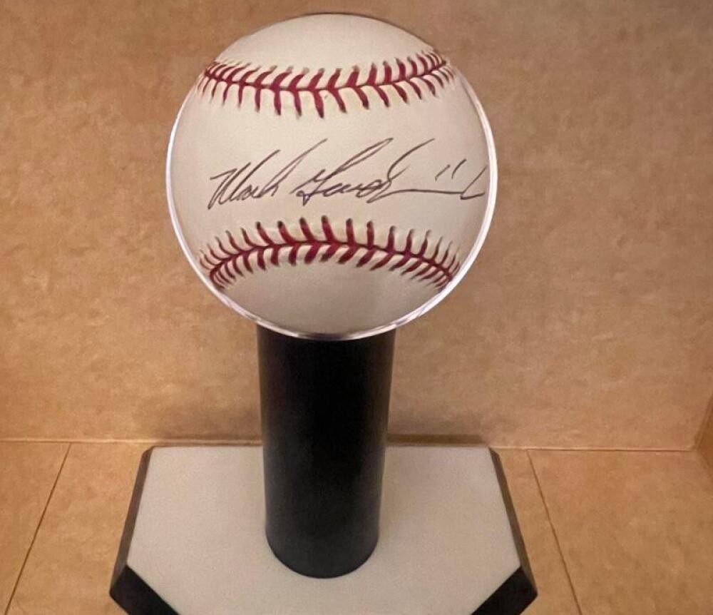 MARK GRUDZIELANEK CARDINALS/DODGERS SIGNED AUTOGRAPHED M.L. BASEBALL BECKETT AUT