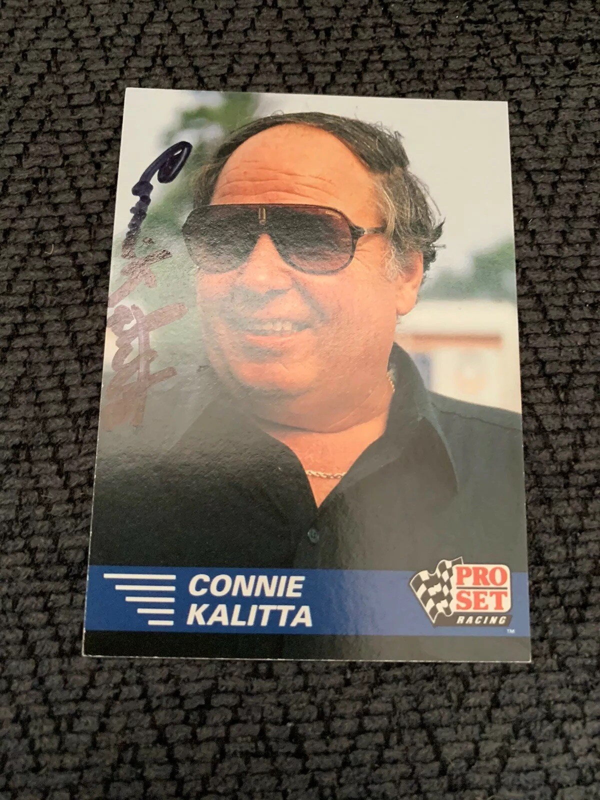 Connie Kalitta Signed Trading Card NHRA Autographed Legend
