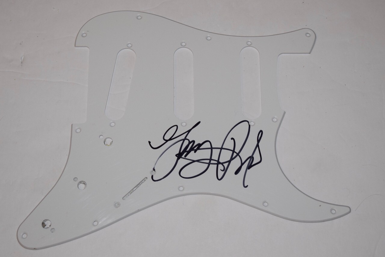 Terry Reid Signed Autographed Electric Guitar Pickguard Led Zeppelin COA