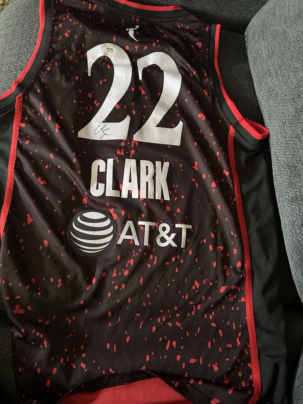 Caitlin Clark SIGNED Indiana Fever Stranger Things Jersey PSA Authenticated XL