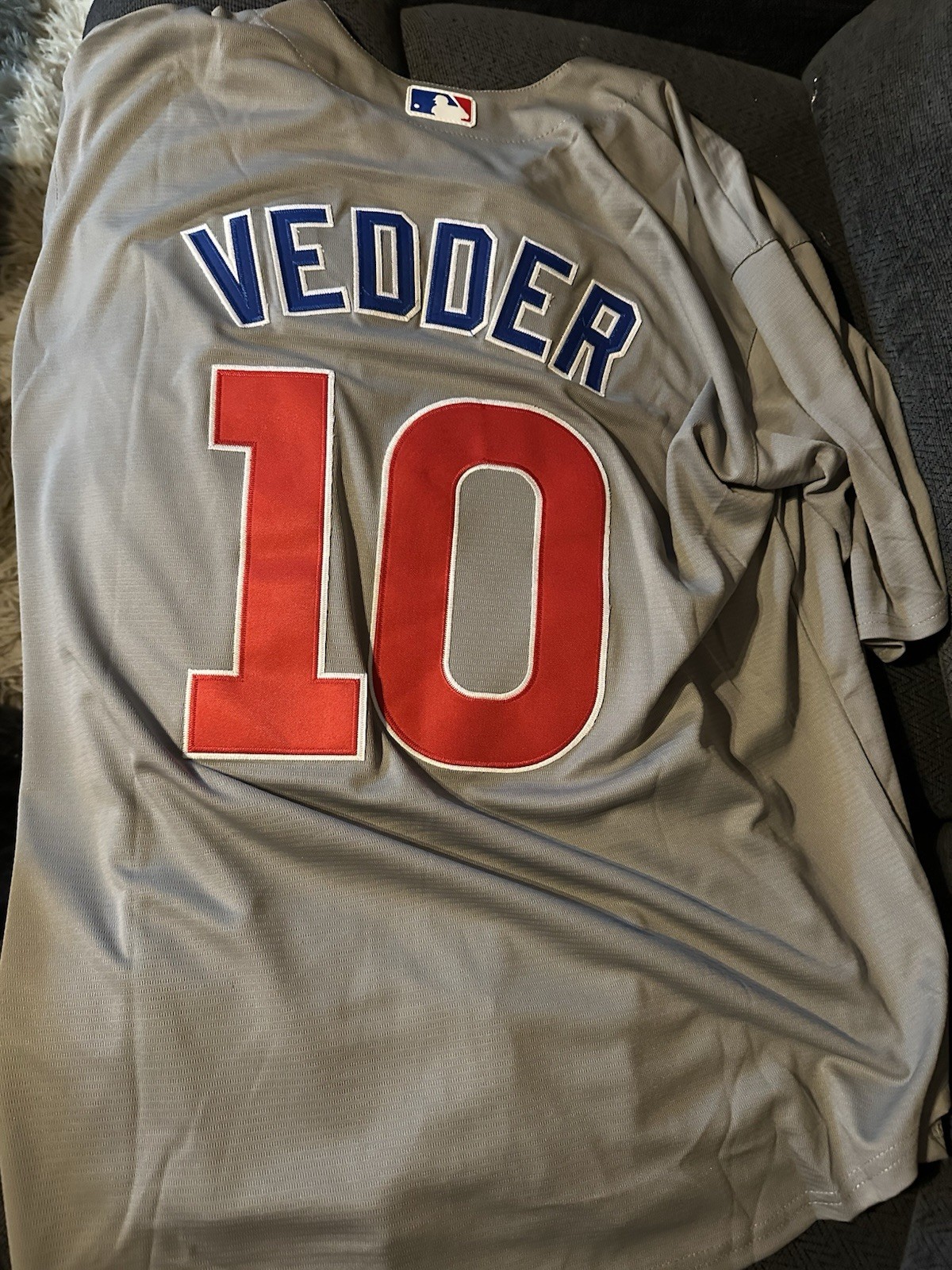 Eddie Vedder Chicago Cubs Jersey Stitched Size XL