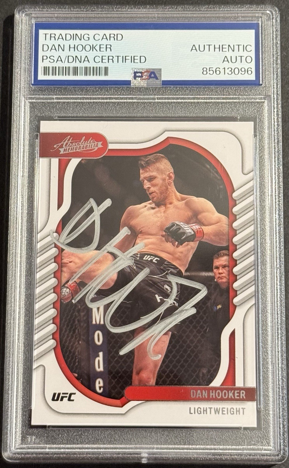 Dan Hooker Signed Auto 2023 Chronicles Absolute UFC Card PSA/DNA Slabbed Hangman