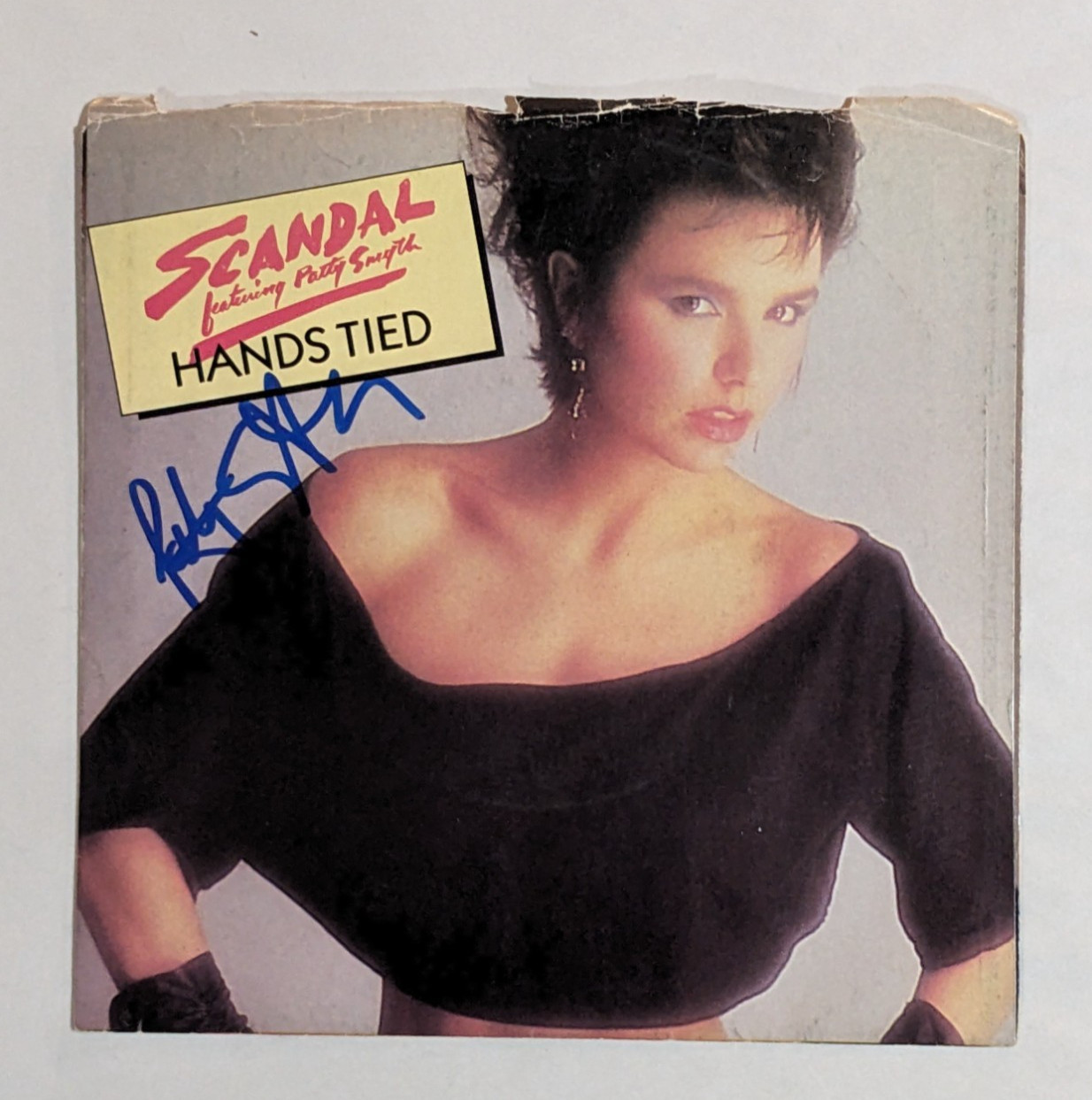 Patty Smyth of Scandal SIGNED Hands Tied 7