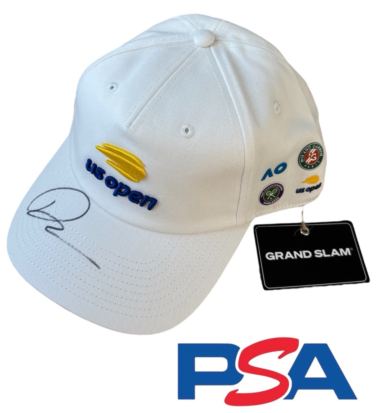 Jack Draper Signed US OPEN Grand Slam Limited Edition Tennis Hat Cap PSA AUTO