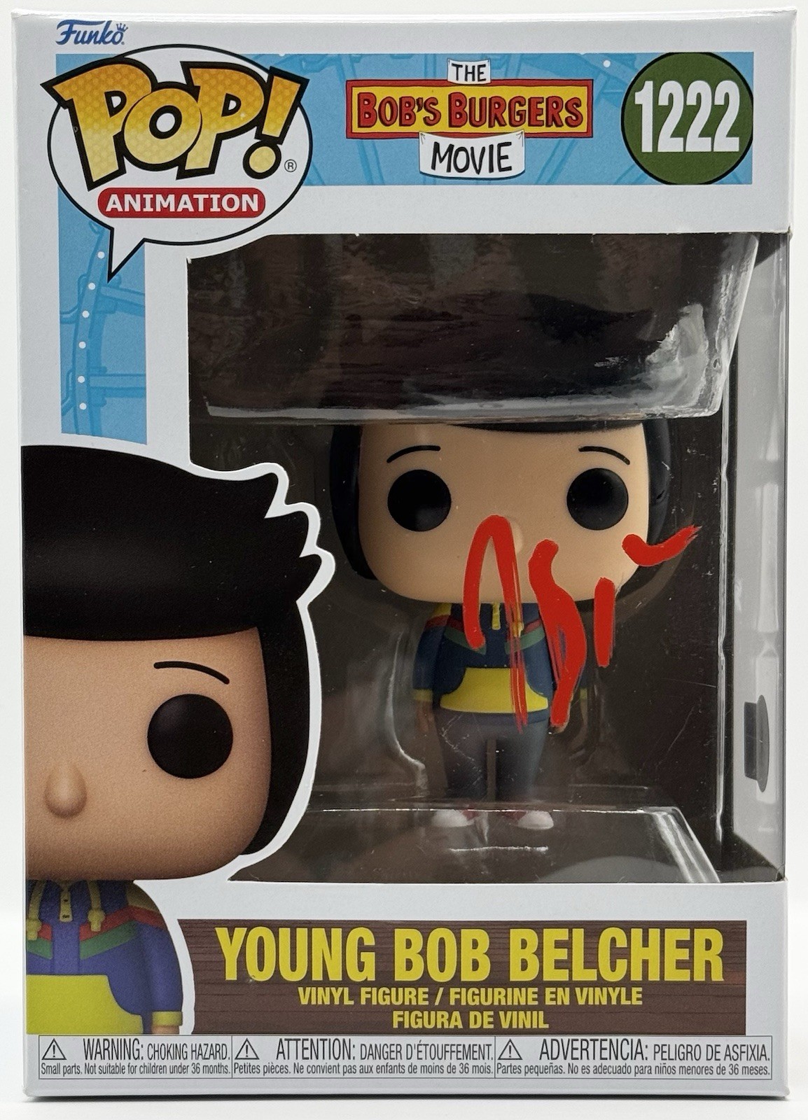 H. Jon Benjamin ‘Bob’s Burgers’ Signed Funko Pop ‘Young Bob Belcher’ Beckett BAS