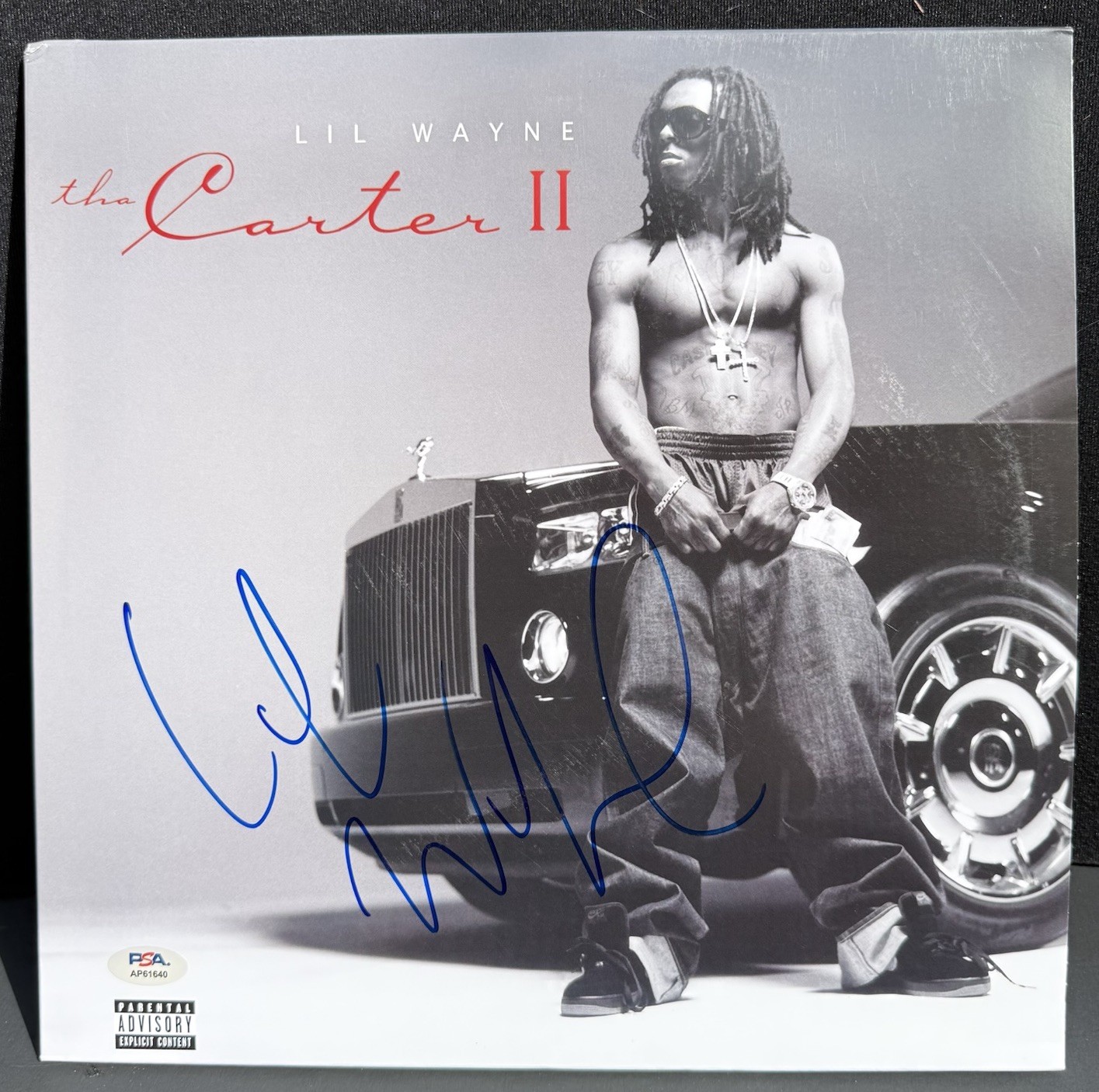 Lil Wayne Signed Autographed Tha Carter II 2 Vinyl Rapper Album Record PSA/DNA