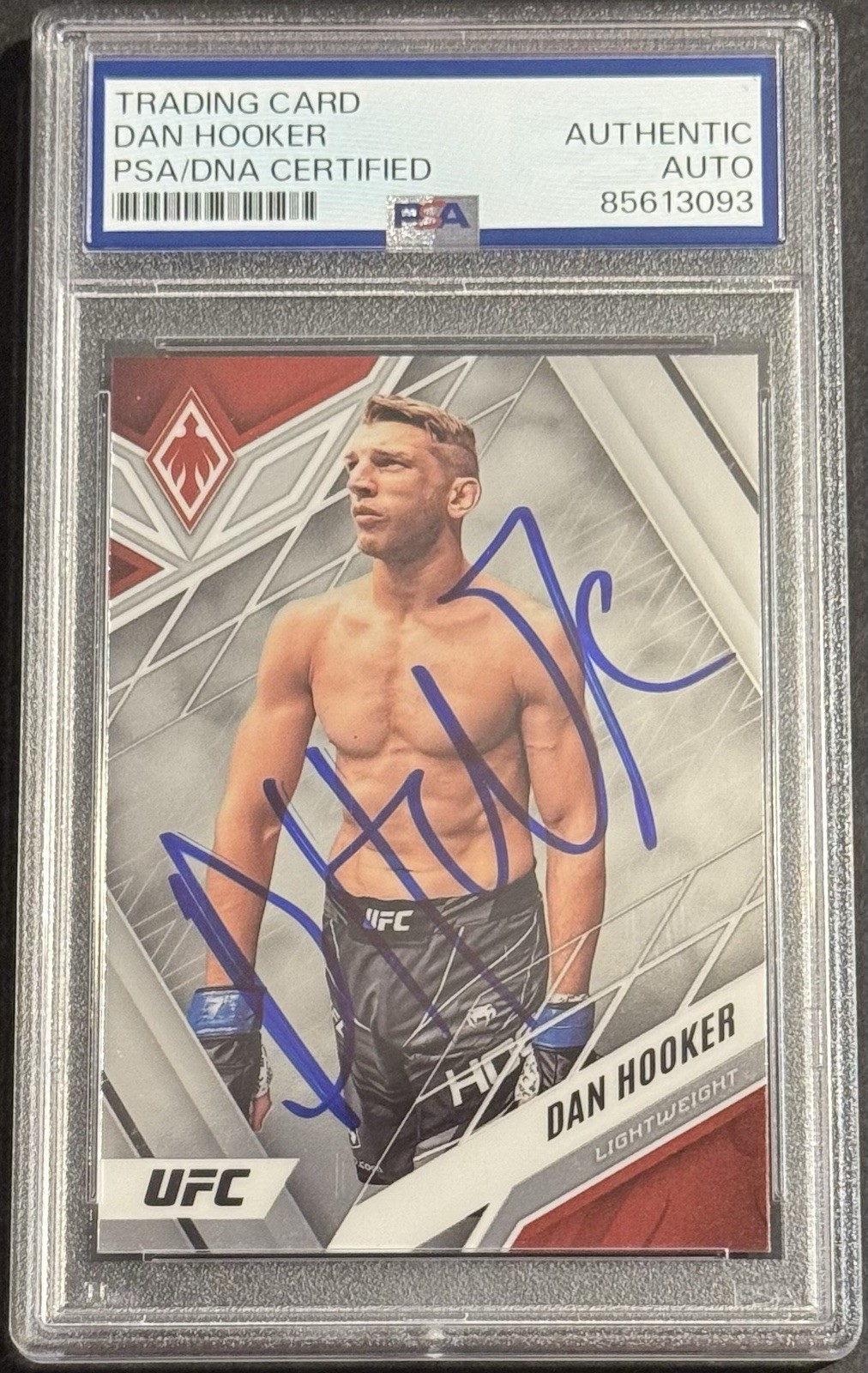 Dan Hooker Signed Auto 2023 Chronicles Phoenix UFC Card PSA/DNA Slabbed Hangman