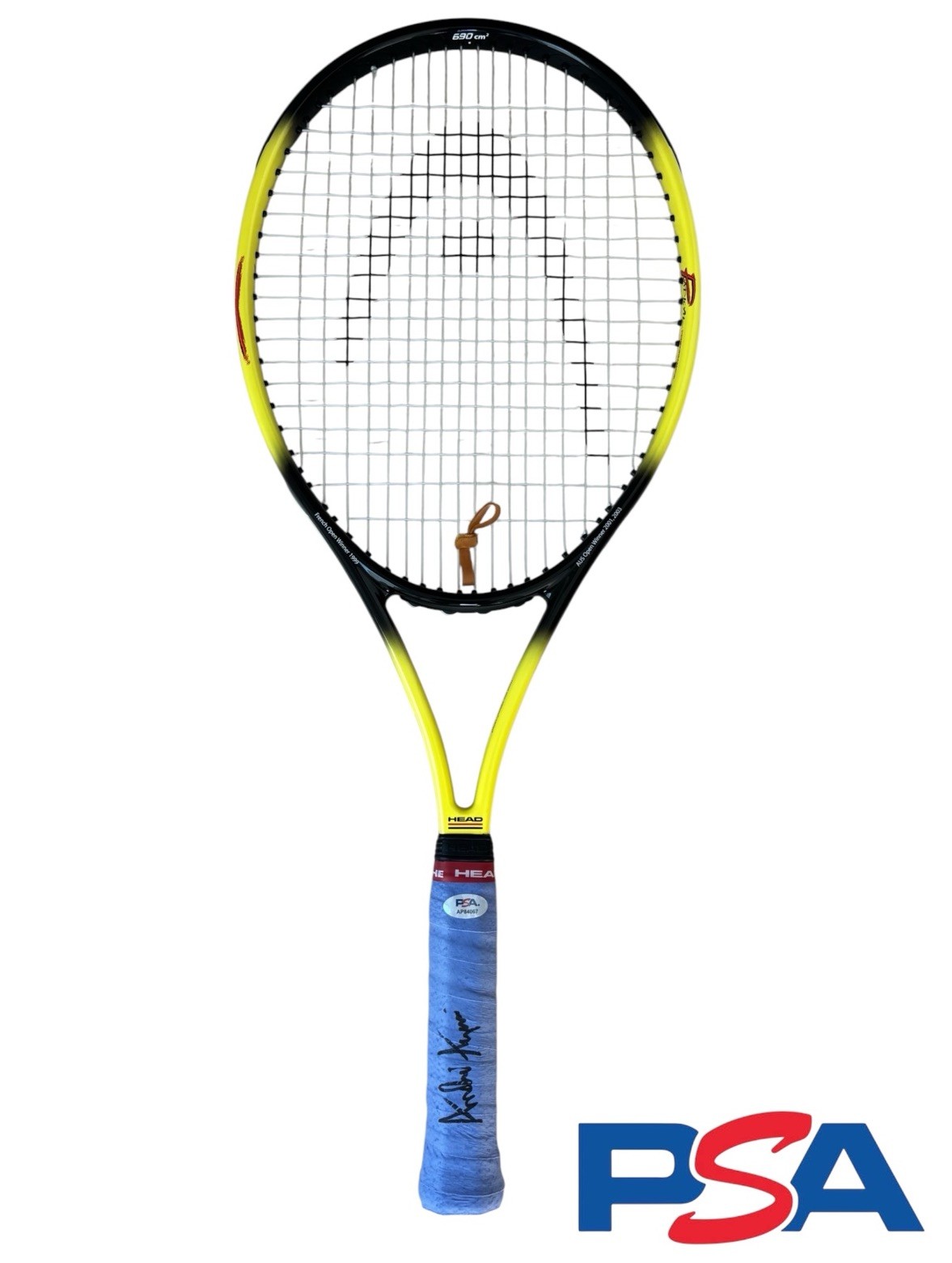 Andre Agassi Signed Head Radical Limited Edition #3601 Tennis Racket Racquet PSA