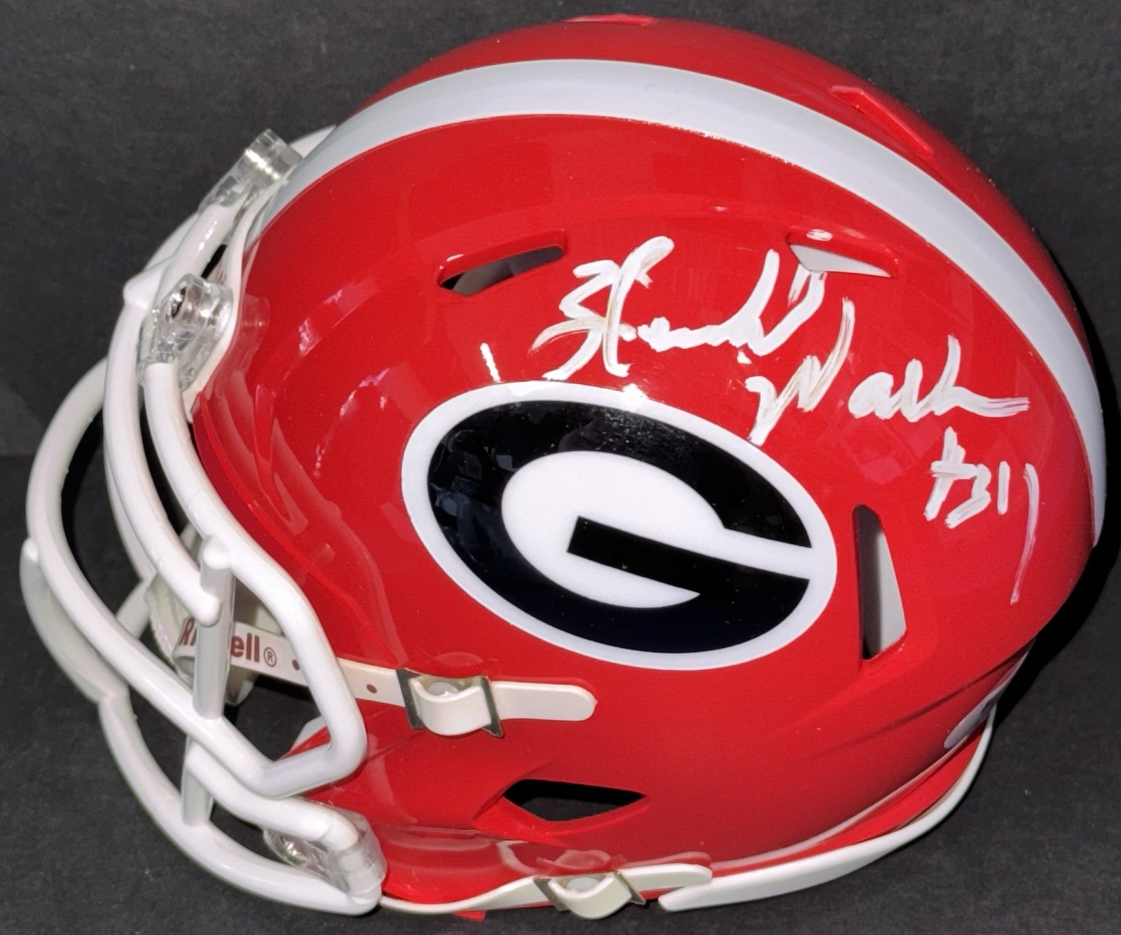 Hershel Walker Signed Autographed Georgia Bulldogs Mini Helmet PSA/DNA COA