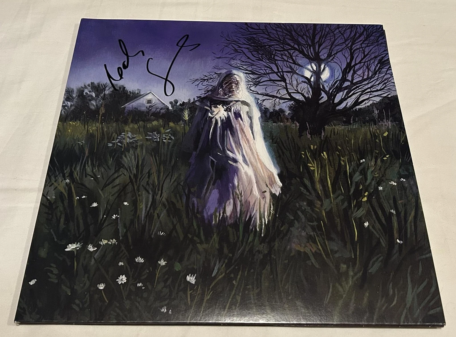NOAH CYRUS SIGNED THE HARDEST PART VINYL RECORD JSA
