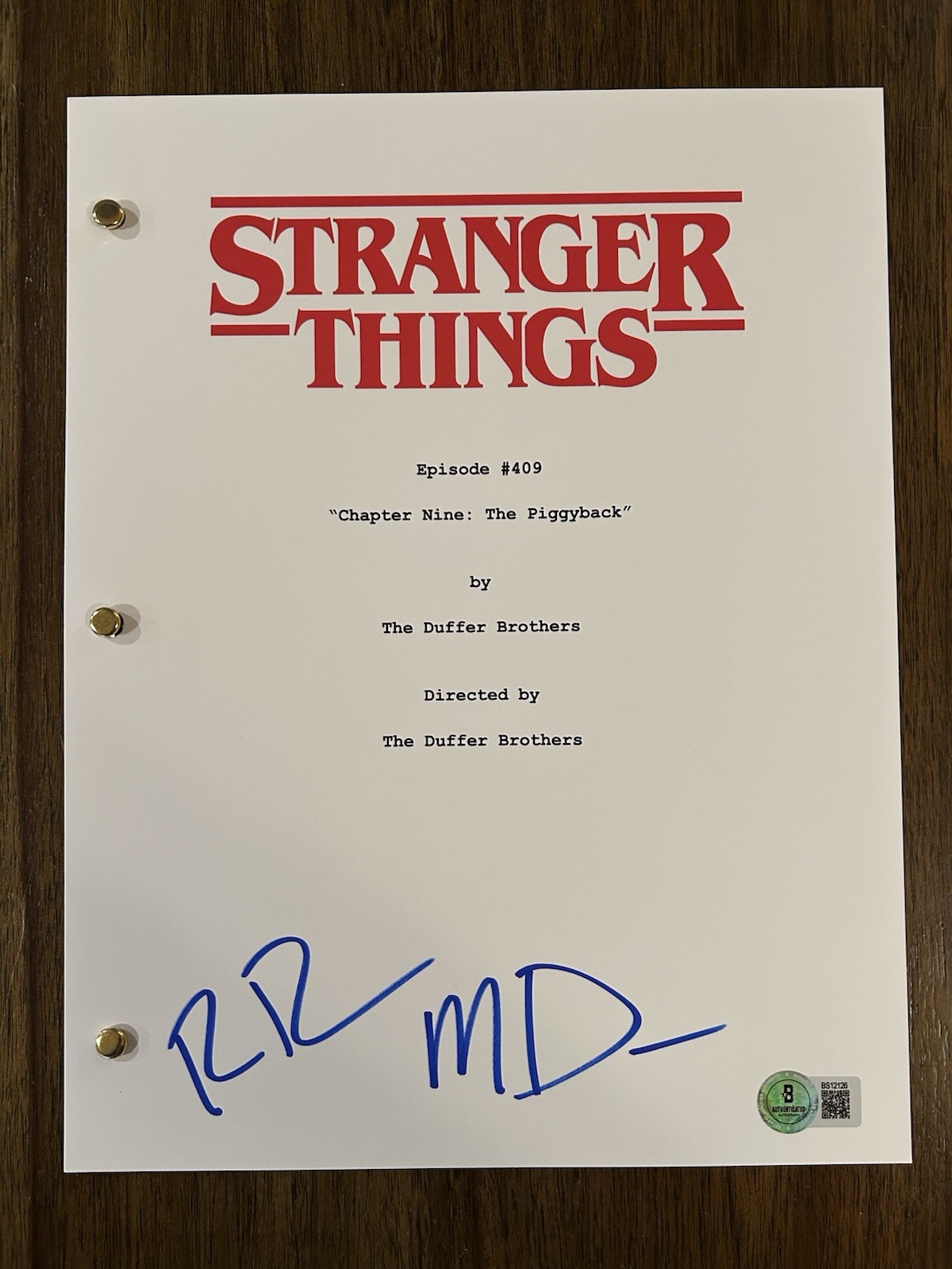 Stranger Things Signed Autographs & Memorabilia For Sale | Autographia
