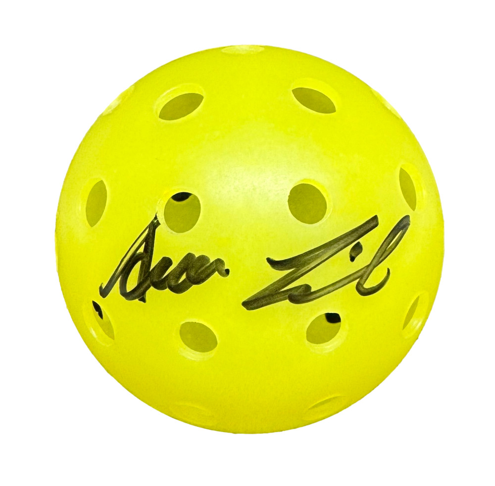 Ben Johns & Anna Leigh Waters Signed Autograph Dura Fast 40 Pickleball PSA COA