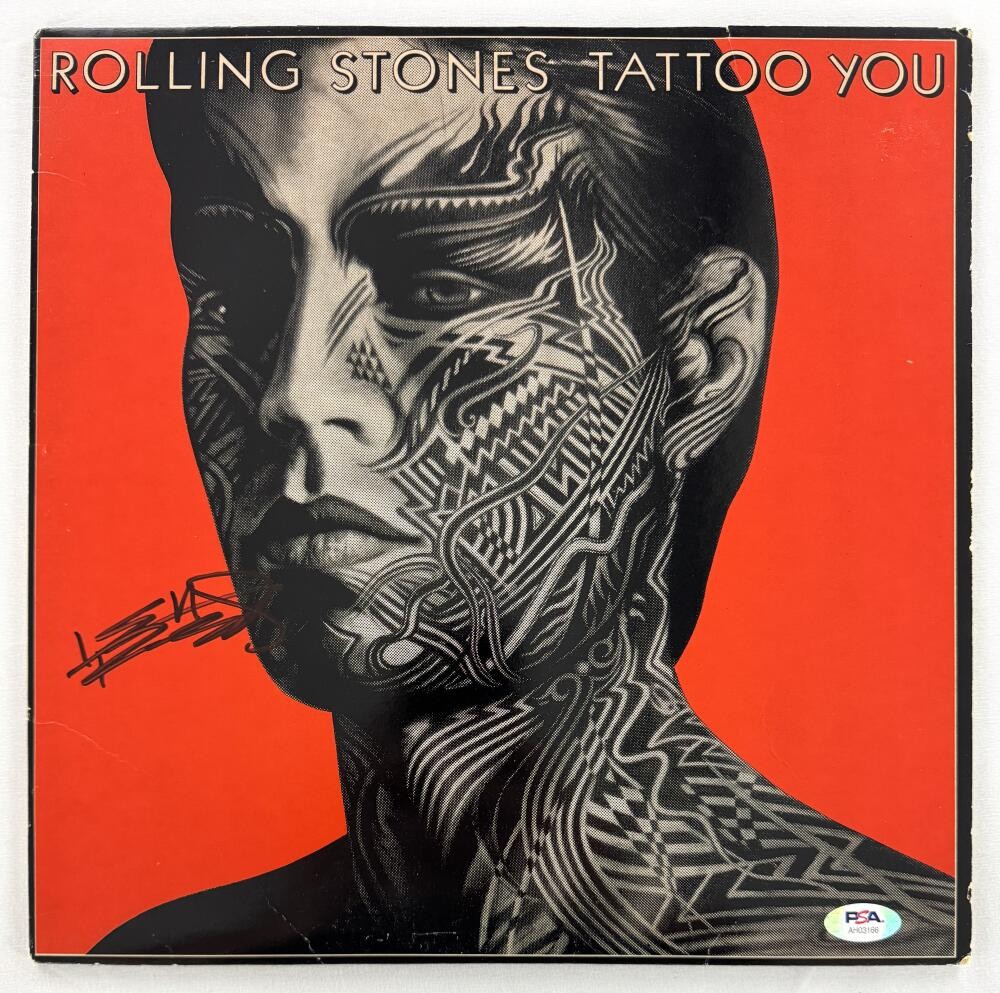 Keith Richards The Rolling Stones Signed Autograph Album Vinyl Record w/ PSA COA