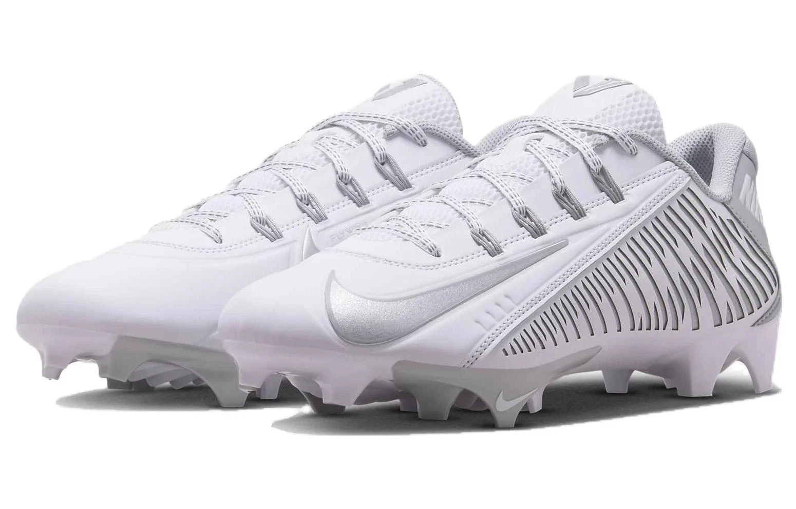 Size 13 Nike Vapor Edge Pro 360 VC Football Cleats White Metallic DO6294-100