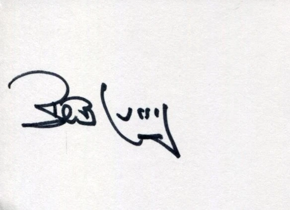 Bob Murray Anaheim Ducks Chicago Black Hawks GM Signed Autograph