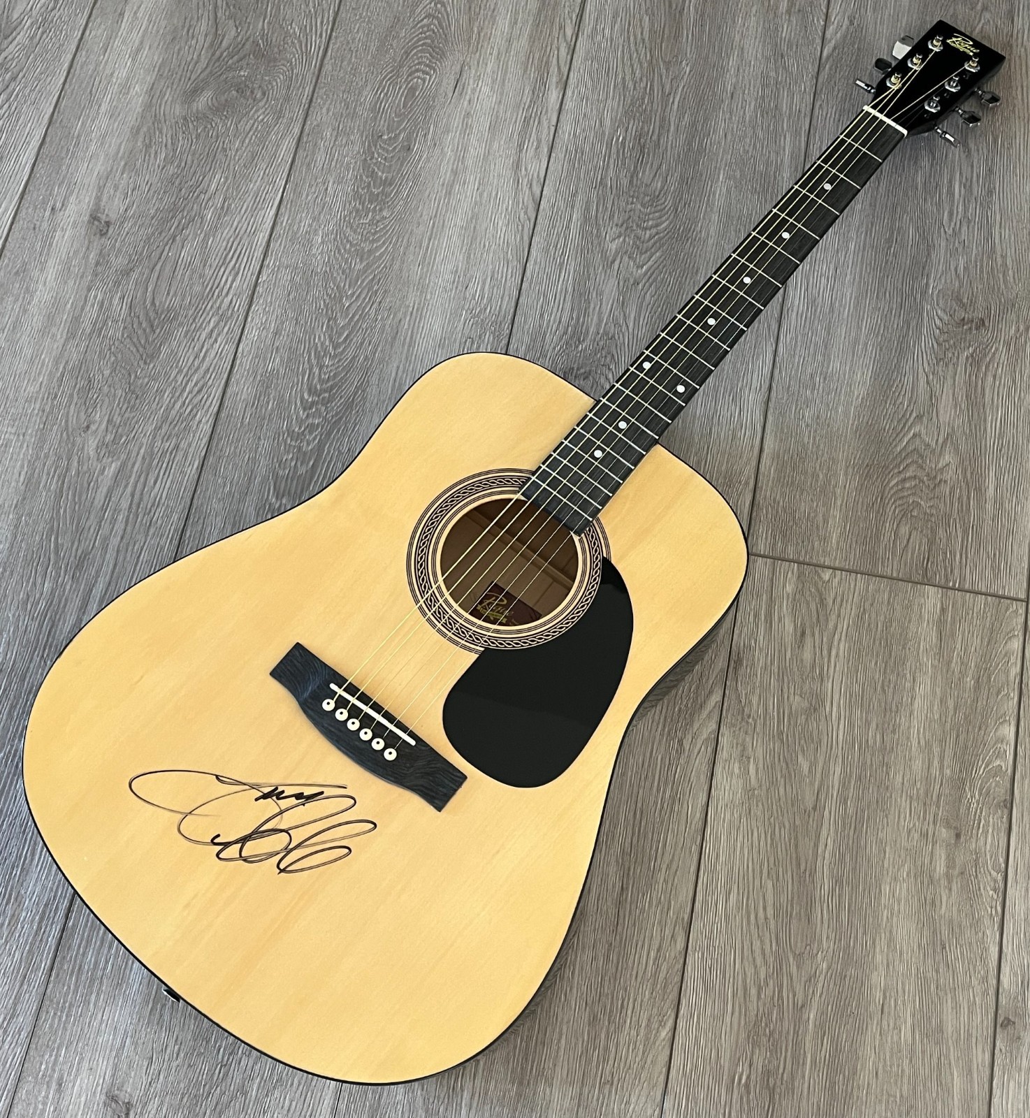 JASON ALDEAN SIGNED AUTOGRAPH ACOUSTIC GUITAR w/EXACT VIDEO PROOF & BECKETT LOA