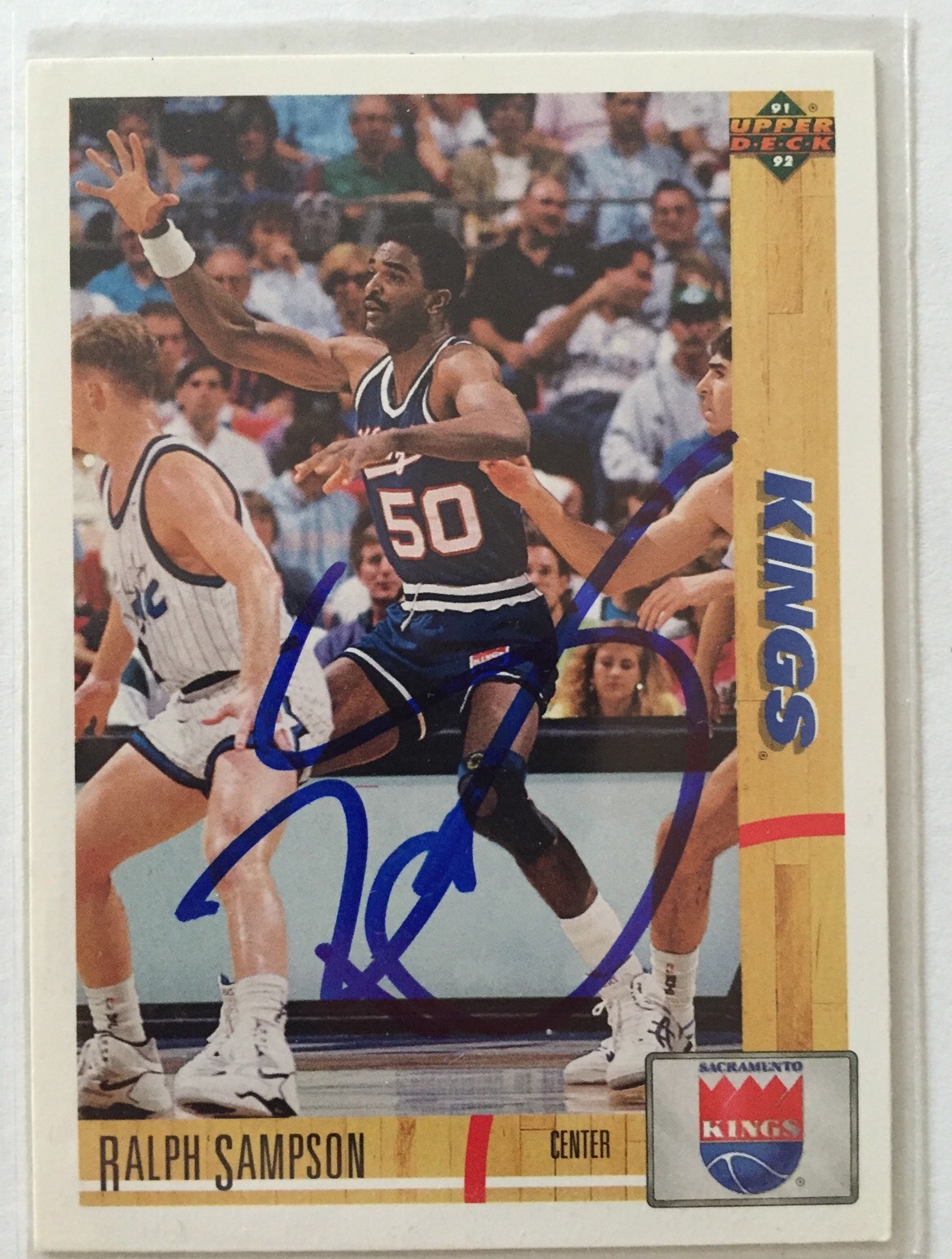 Ralph Sampson Signed Trading Card Autographed