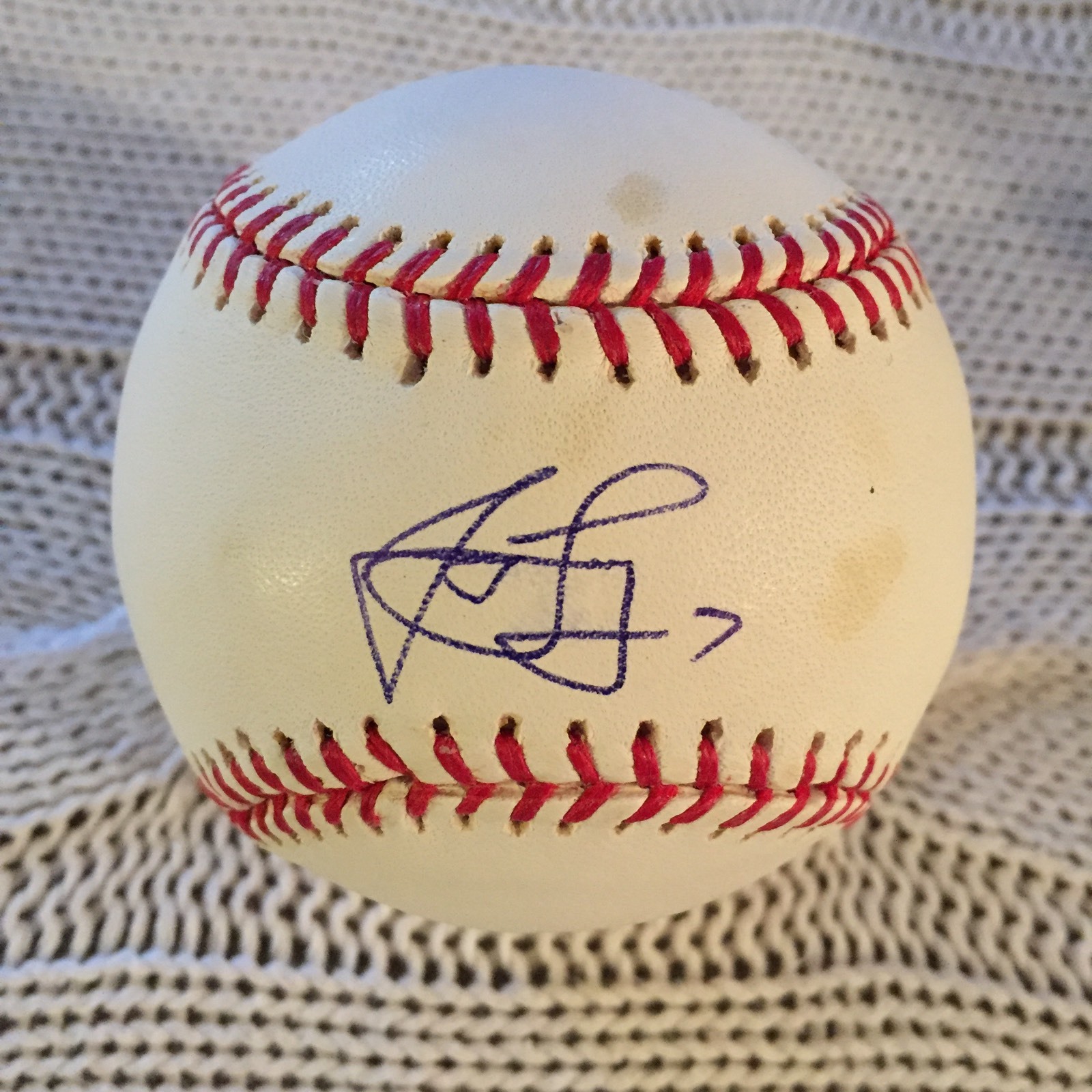 James Loney Signed Baseball Autographed Official Authentic Rawlings ROMLB