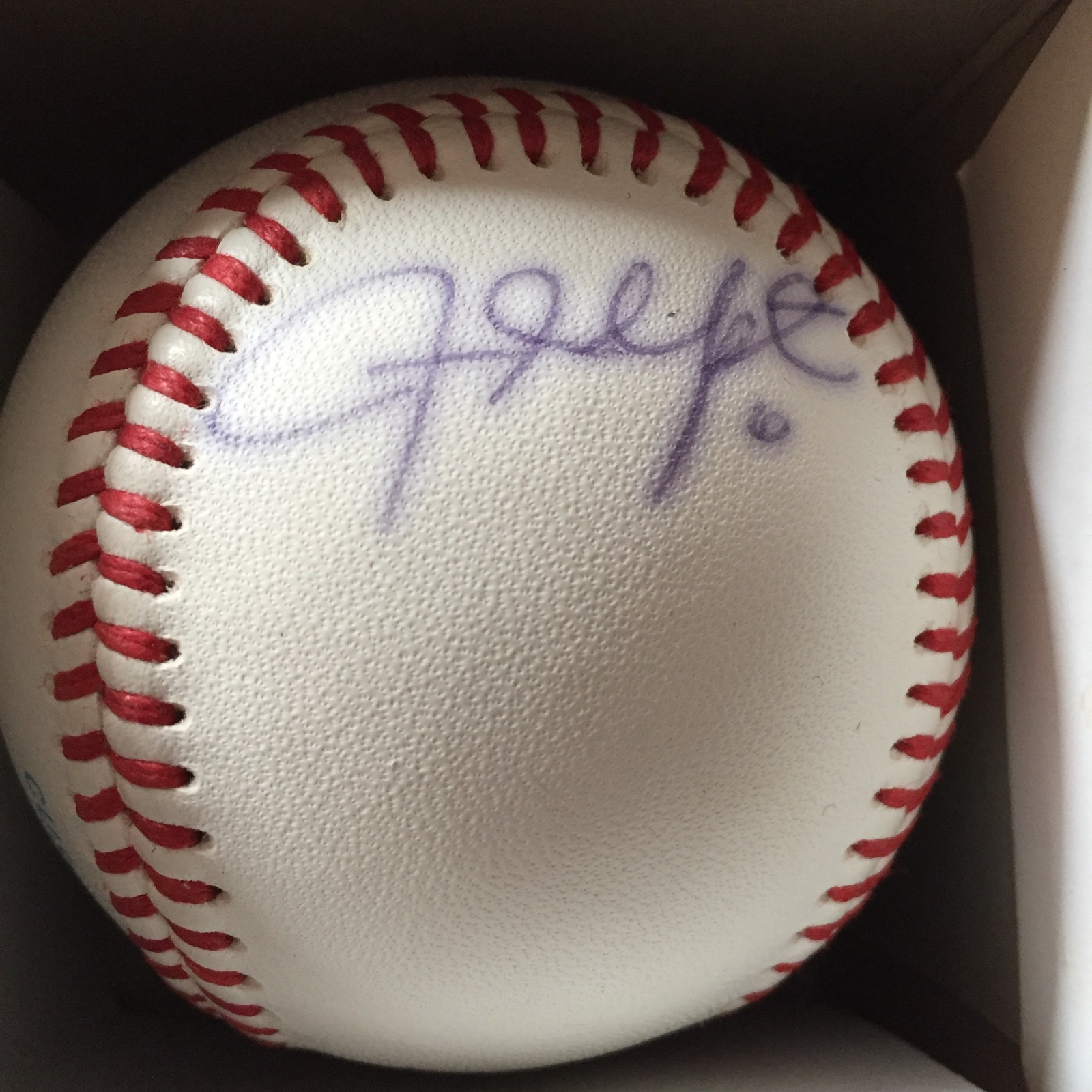 Justin Upton Signed Baseball Autographed Official League Leather Ball