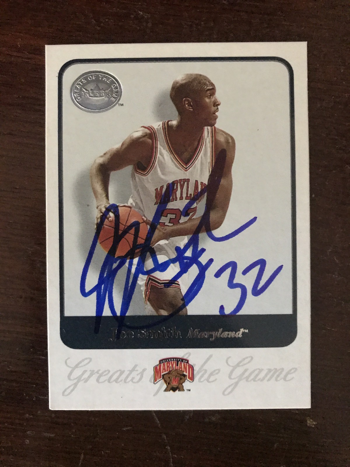 Joe Smith Signed Basketball Card Cardinals Greats Of The Game Autographed