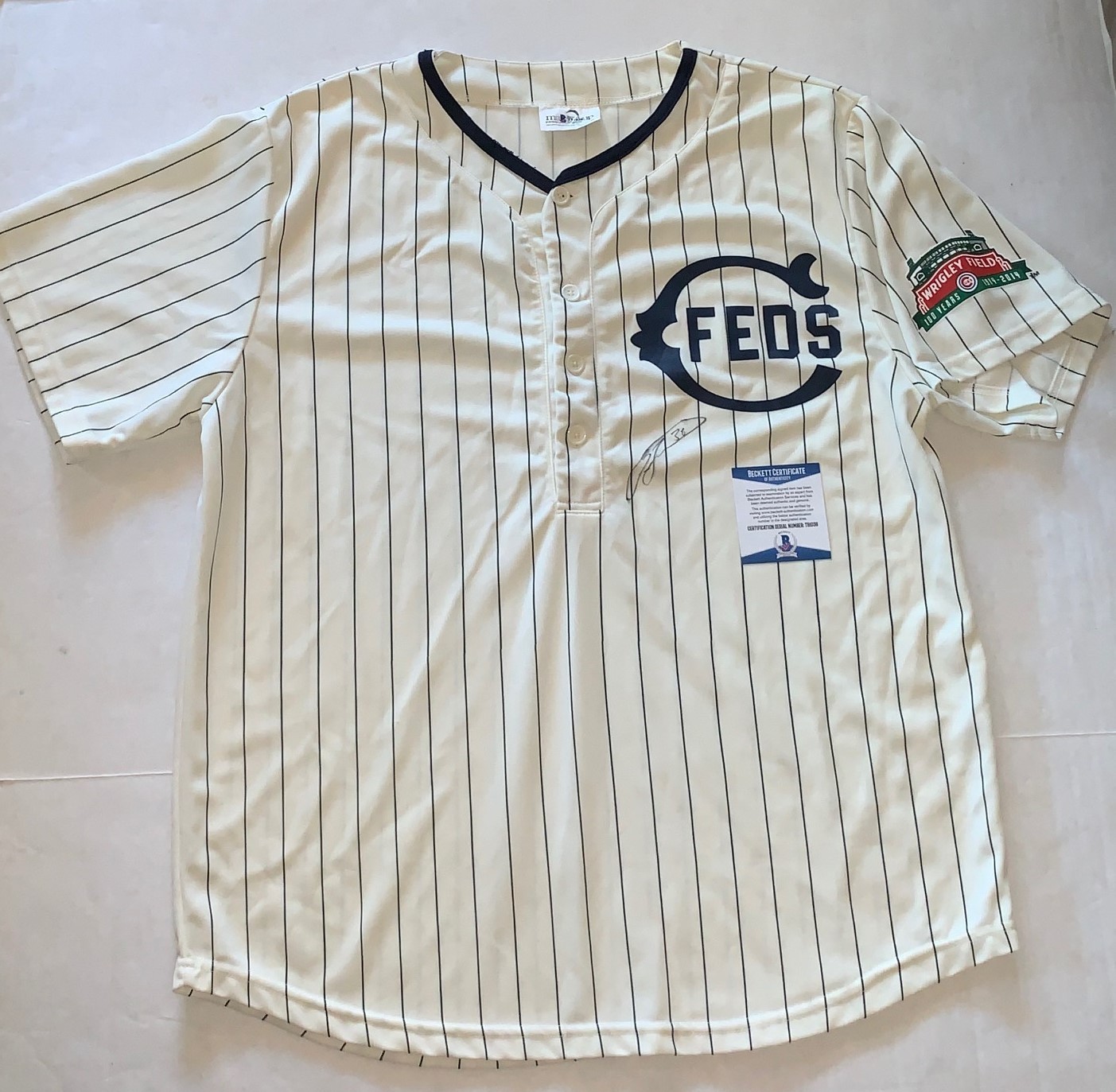 Carlos Zambrano signed Chicago Cubs SGA jersey autographed BAS Beckett