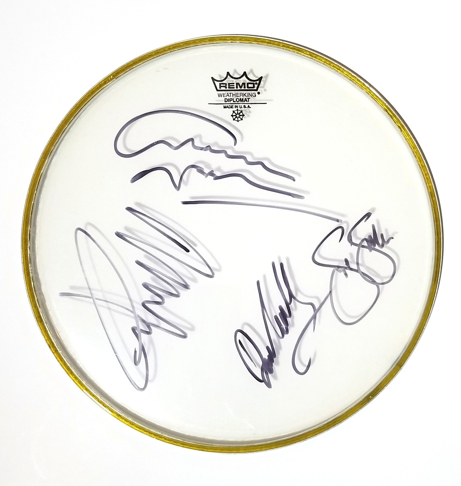 Crosby, Stills, Nash & Young REAL hand SIGNED 12