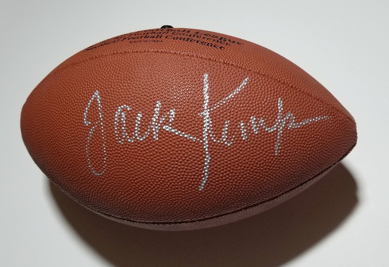 Jack Kemp REAL SIGNED Full Size Wilson NFL Football JSA LOA Autographed Buffalo