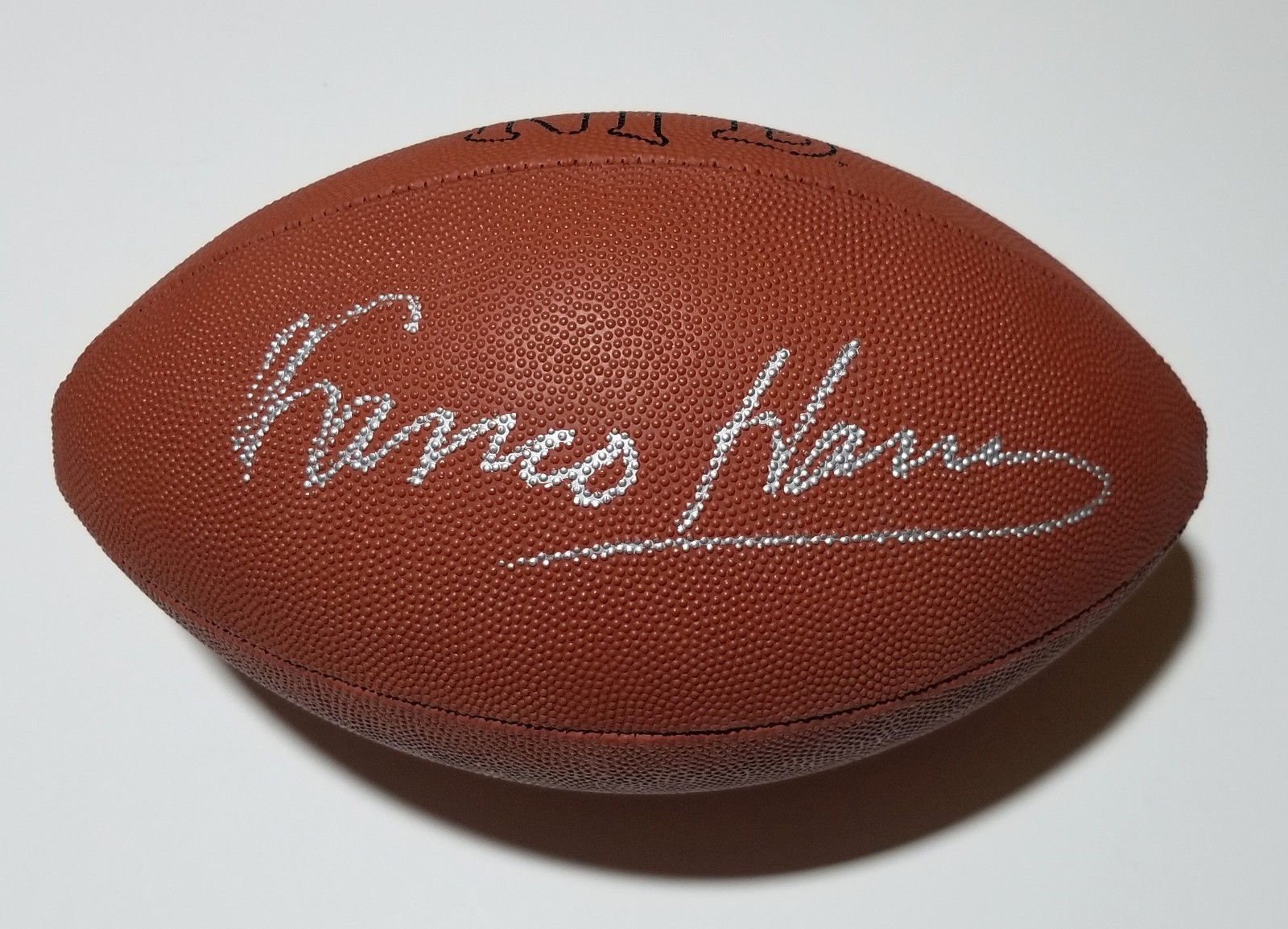 Franco Harris SIGNED Full Size Wilson NFL Football JSA LOA Immaculate Reception