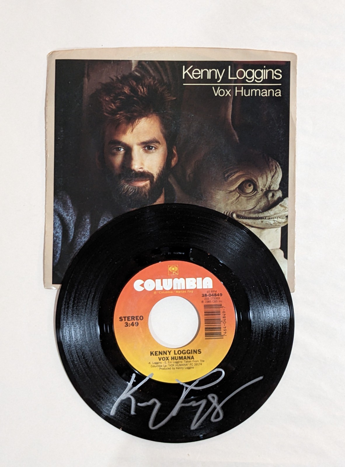 Kenny Logins REAL hand SIGNED 7