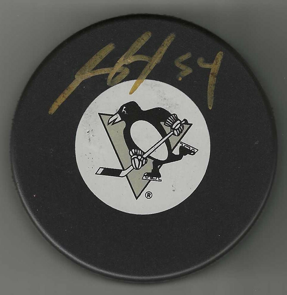 Alexandre Picard Signed Pittsburgh Penguins Puck