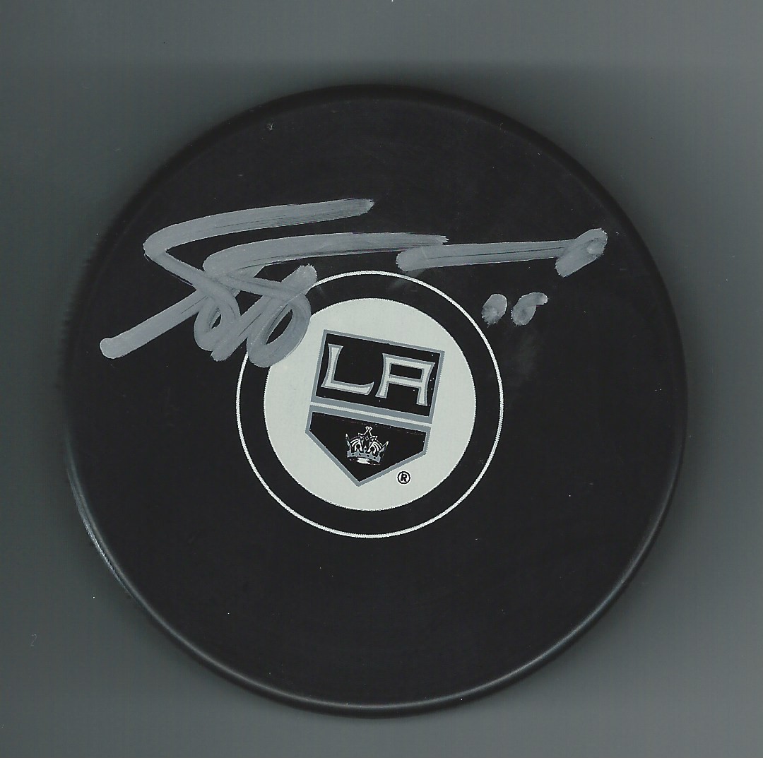 Andy ANDREOFF Signed LOS ANGELES KINGS Puck