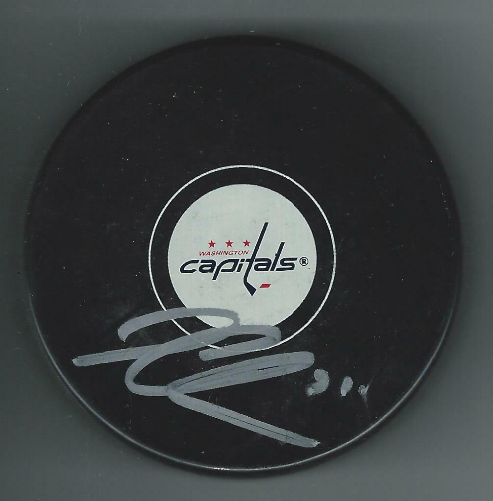 Jason Chimera Signed Washington Capitals Puck