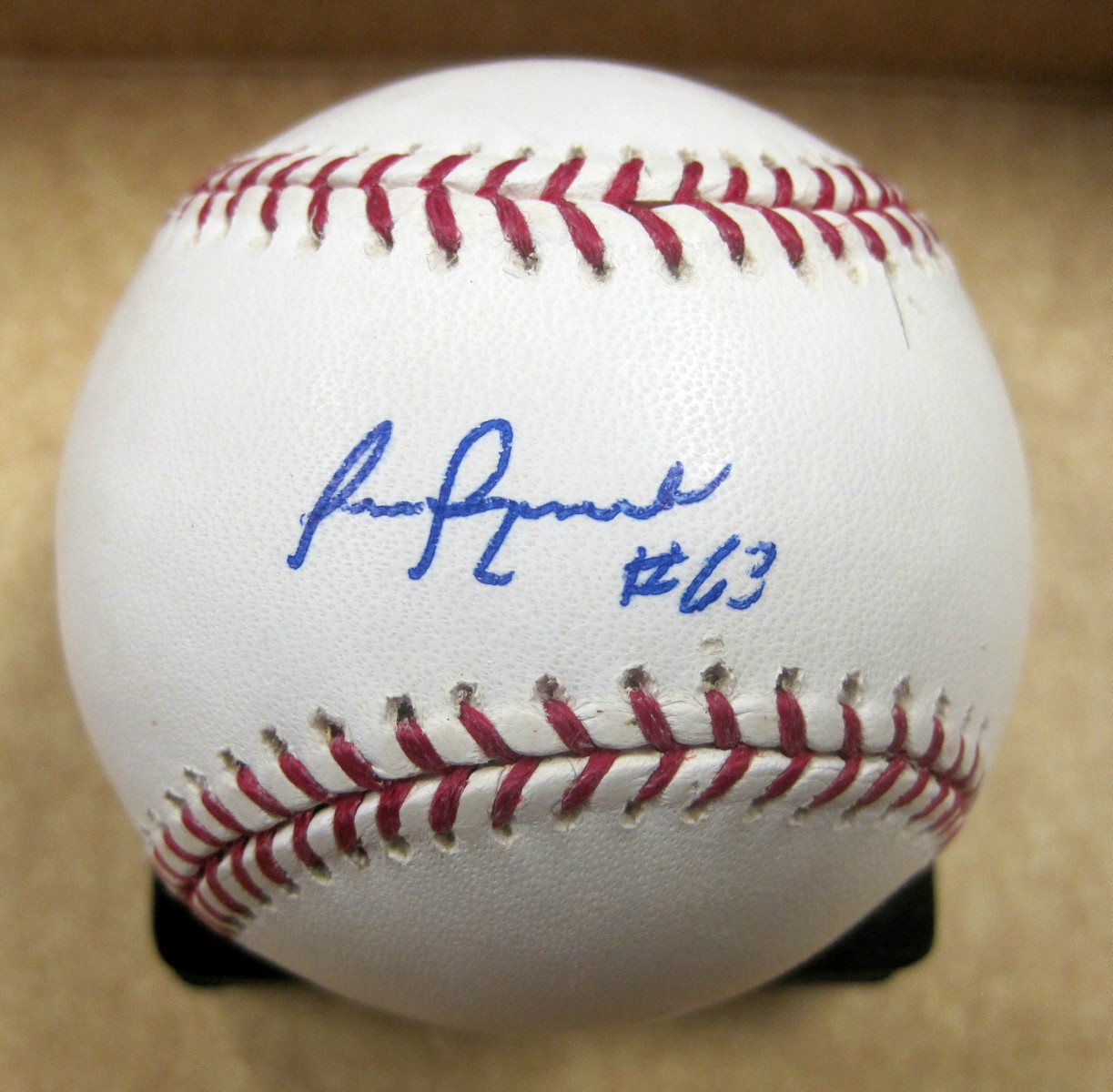 JESUS REINA SAN FRANCISCO GIANTS SIGNED AUTOGRAPHED MAJOR LEAGUE BASEBALL W/COA