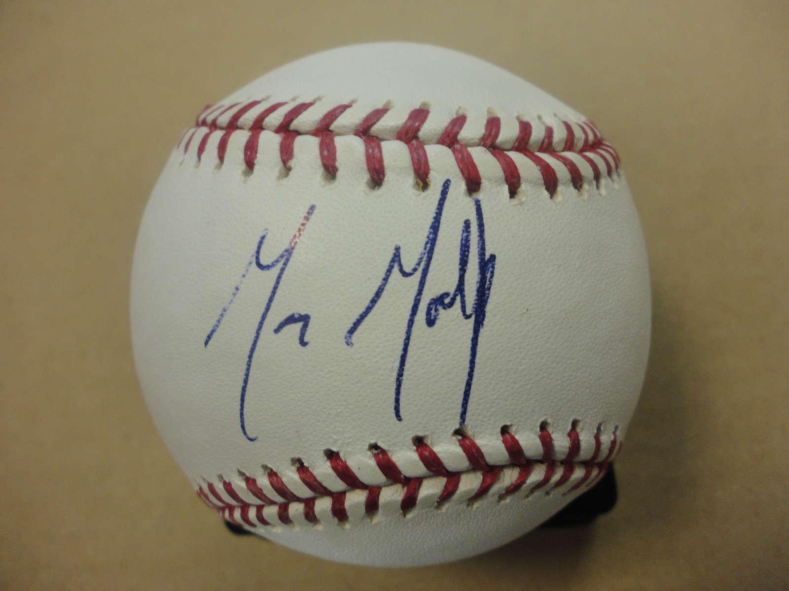 MARC MADDOX KANSAS CITY ROYALS SIGNED AUTOGRAPH MAJOR LEAGUE BASEBALL COA